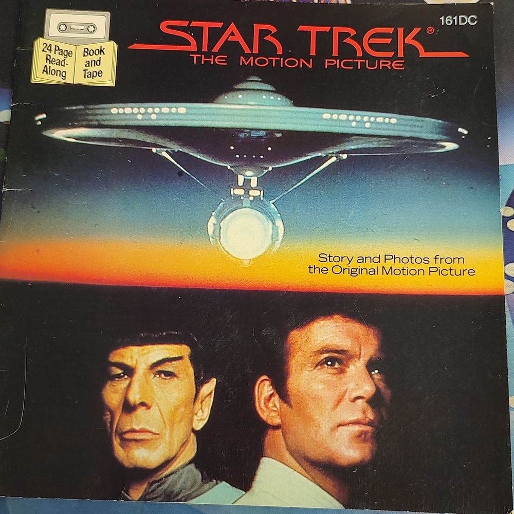 Star Trek The Motion Picture Book and Tape